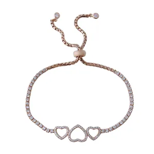 دستبند نقره زنانه بازرگانی میلادی کد DP_317