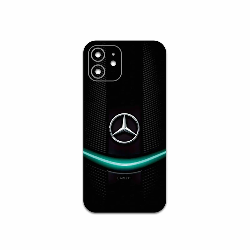 برچسب پوششی ماهوت مدل Mercedes-Benz مناسب برای گوشی موبایل اپل iPhone 12