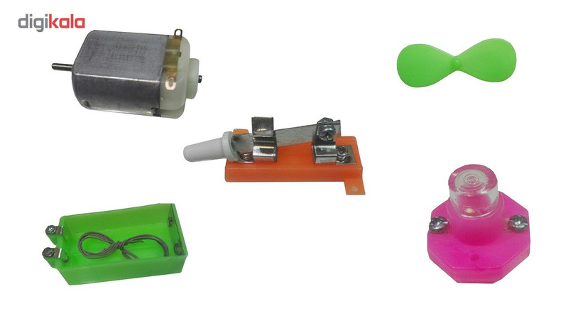 بازی آموزشی 7 عددی موتور الکتریکی مدل electrical