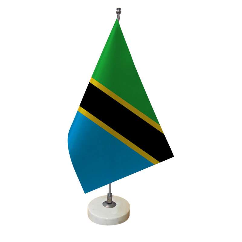 پرچم رومیزی مدل کشور تانزانیا کد 2