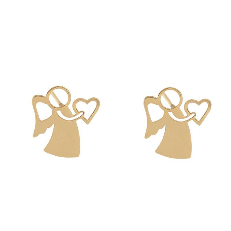 گوشواره طلا 18 عیار دخترانه مایا ماهک مدل ME0786 گوشواره طلا 18 عیار دخترانه مایا ماهک مدل ME0786