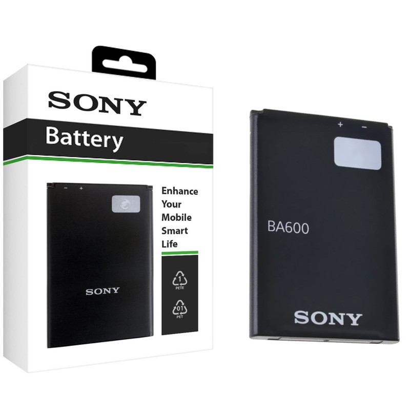 باتری موبایل سونی مدل BA600 با ظرفیت 1320mAh مناسب برای گوشی موبایل سونی Xperia U