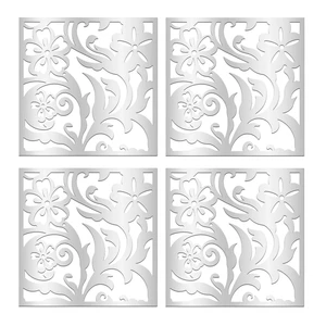 تایل سقفی بنی دکو مدل MC18 اندازه 60x60 سانتی متر مجموعه 4 عددی