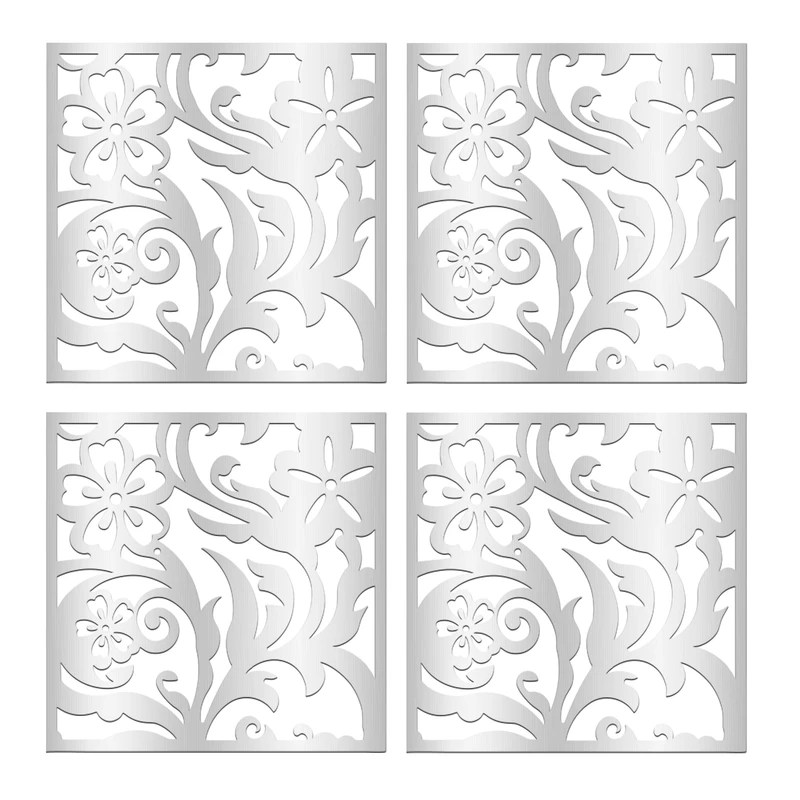 تایل سقفی بنی دکو مدل MC18 اندازه 60x60 سانتی متر مجموعه 4 عددی