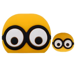 محافظ کابل رامیلا مدل Minion به همراه محافظ شارژر دیواری