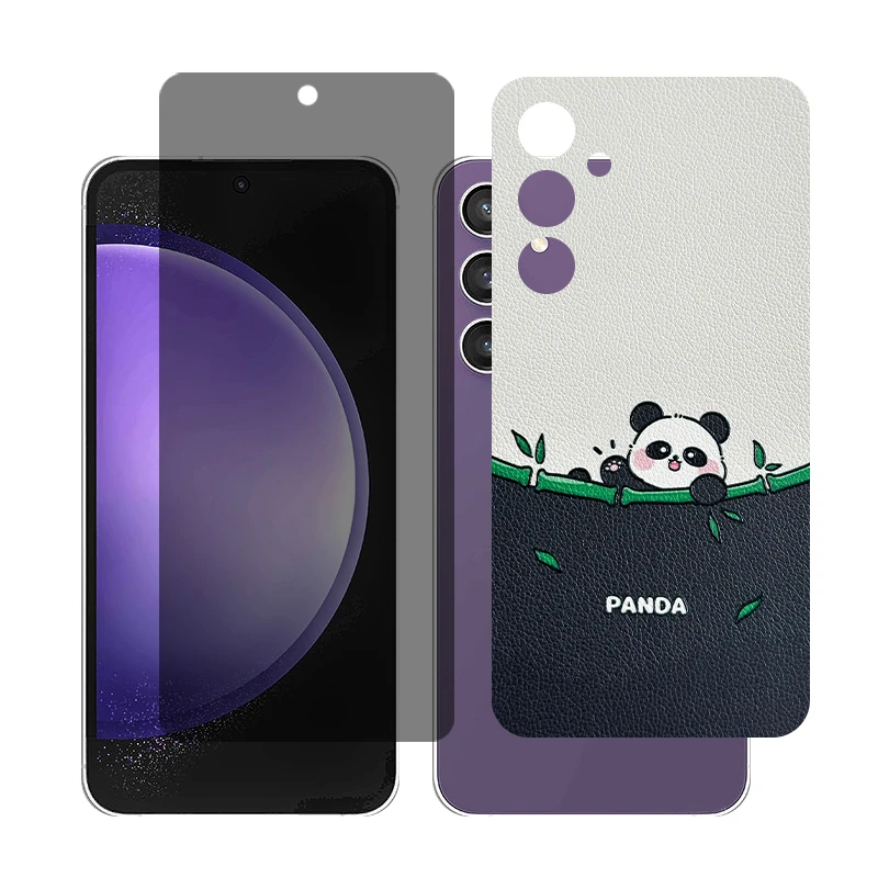 محافظ صفحه نمایش حریم شخصی گلس مدل Together مناسب برای گوشی موبایل سامسونگ Galaxy A55 به همراه برچسب پوششی 