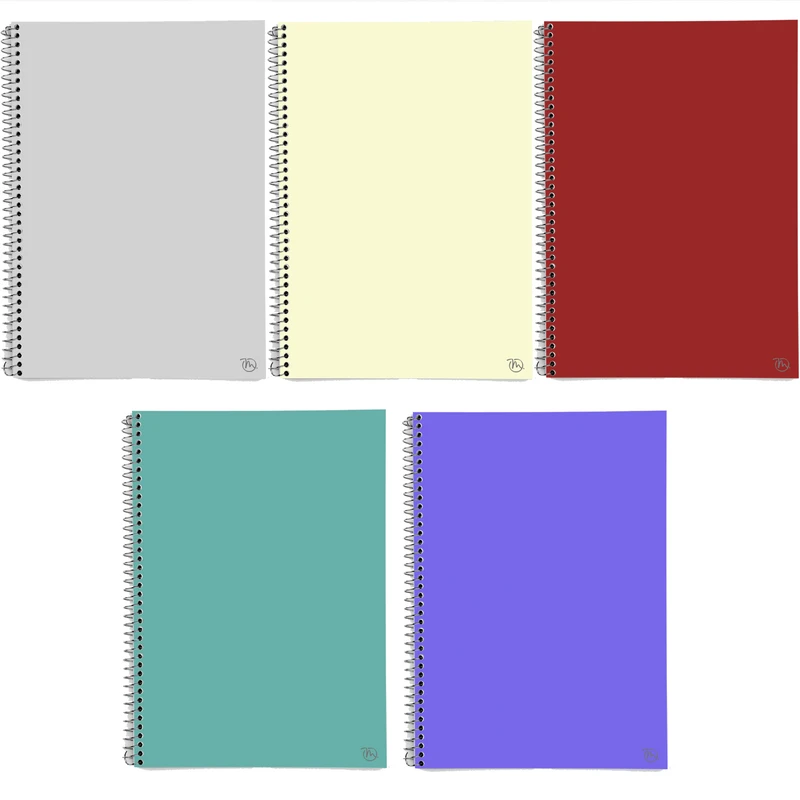 دفتر مشق 50 برگ مدوپد طرح ساده کد BD10104 مجموعه 5 عددی