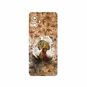 MAHOOT Collage of African Women Cover Sticker for Motorola Moto G54