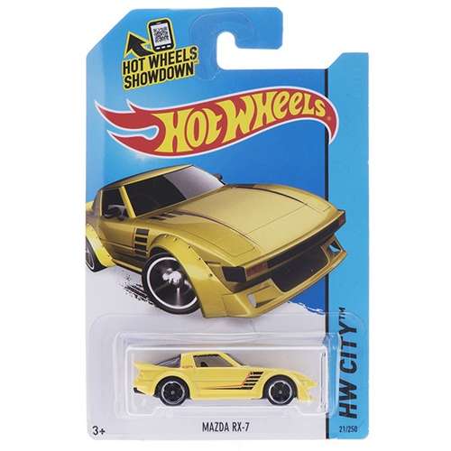 ماشین اسباب بازی متل مدل HW City Mazda RX-7
