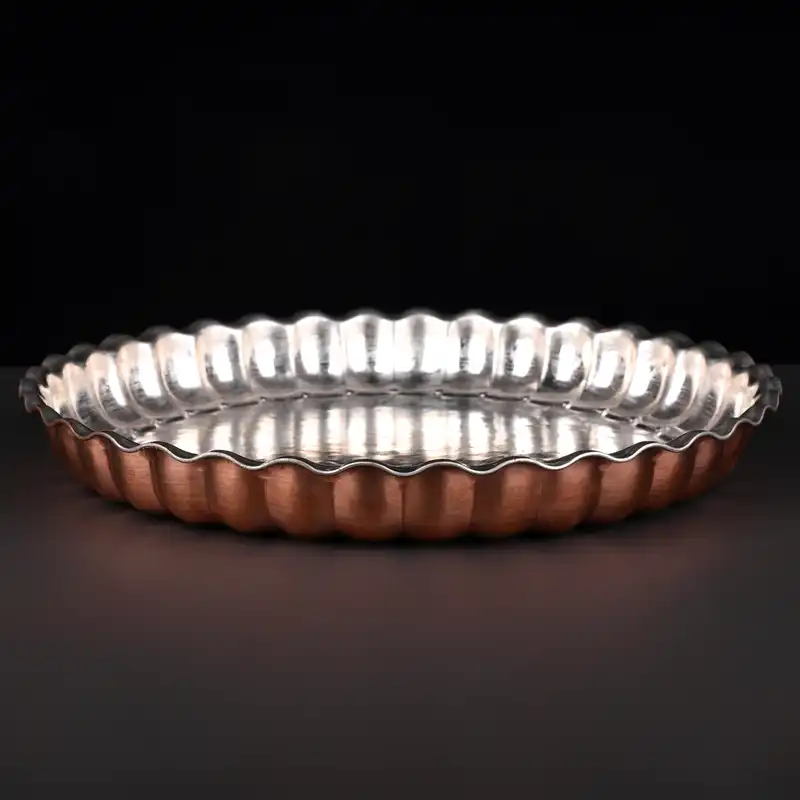 سینی مسی مدل انگشتی زنجان کد 23