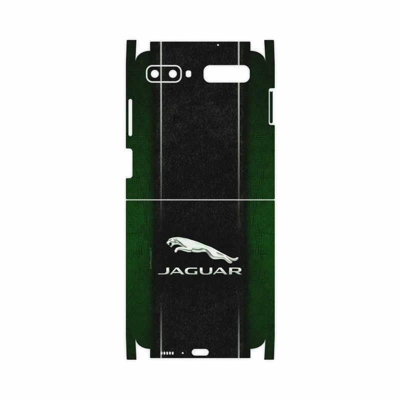 برچسب پوششی ماهوت مدل Jaguar-Cars-FullSkin مناسب برای گوشی موبایل سامسونگ Galaxy Z Flip