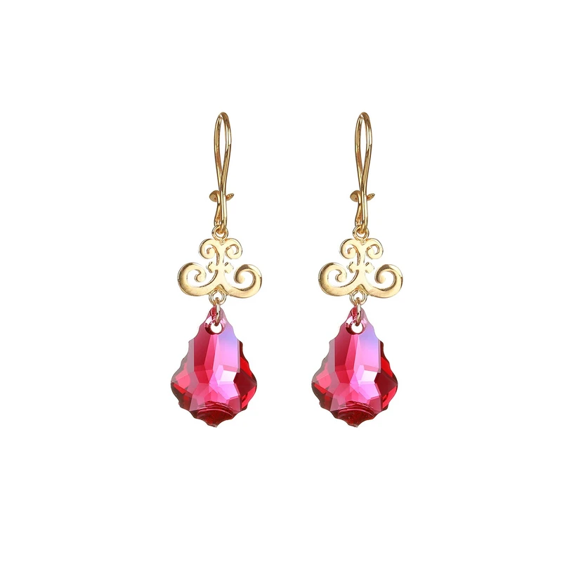 گوشواره طلا 18 عیار گالری ترنج مدل TE27