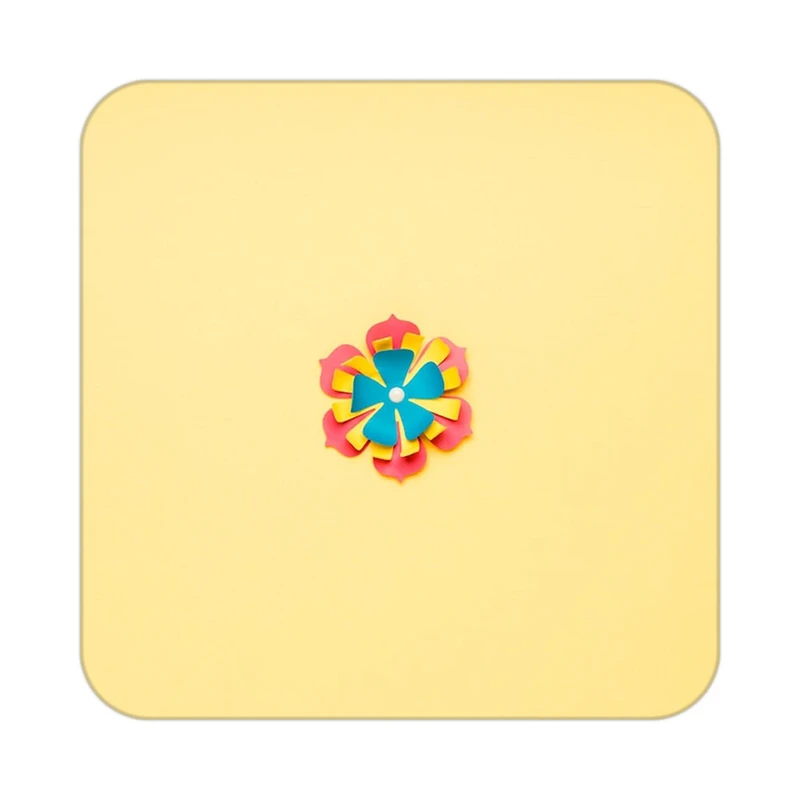 زیر لیوانی کاکتی طرح گل مدل mp17377