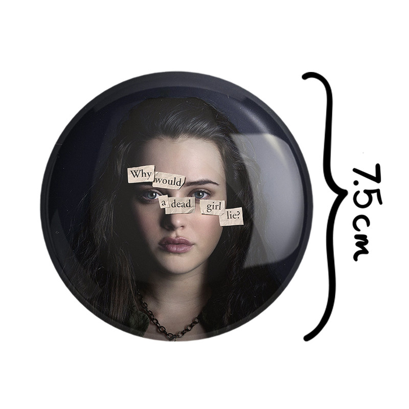 آینه جیبی خندالو طرح هانا بیکر 13دلیل برای اینکه Reasons Why13 مدل تاشو کد 20333