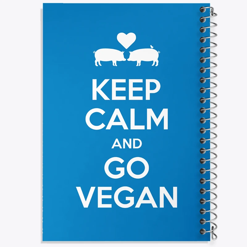 دفتر لیست خرید 50 برگ خندالو طرح وگن Vegan کد 31120