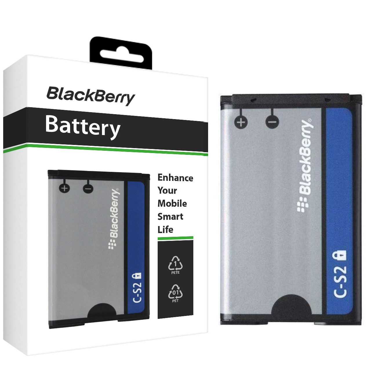 باتری موبایل بلک بری مدل C-S2 با ظرفیت 1150mAh مناسب برای گوشی های موبایل بلک بری Curve
