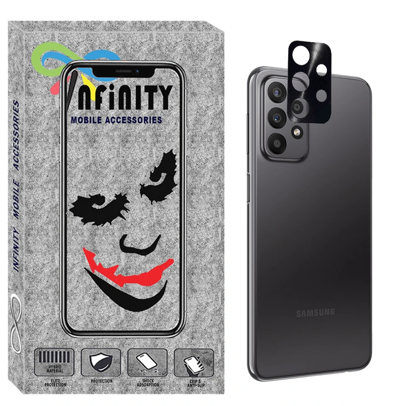 محافظ لنز دوربین اینفینیتی مدل FLZI-01 مناسب برای گوشی موبایل سامسونگ Galaxy A23 4G