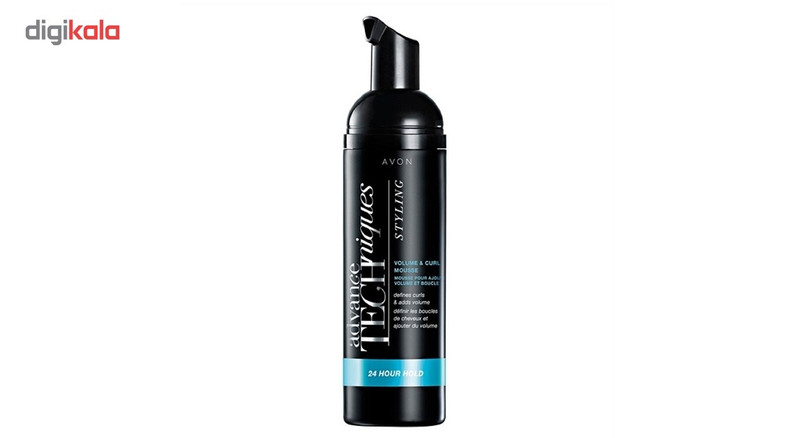 موس موی سر آون مدل Advance Techniques Volume and Curl Mousse حجم 150 میلی لیتر
