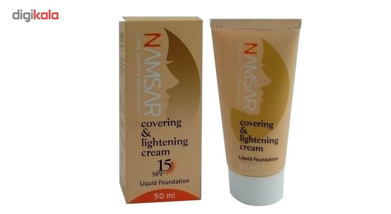 کرم پوشاننده نمسار مدل روشن حجم 50 میلی لیتر