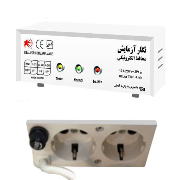 محافظ ولتاژ نگار آزمایش مدل ML - 5000 یخچالی