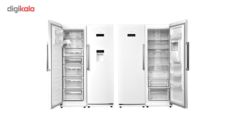 یخچال و فریزر دوقلو 40 فوت اکولوکس مدل ELF6NAH XW ELR6NA XW