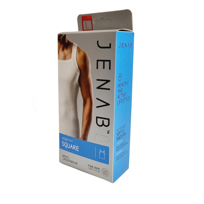 زیرپوش خشتی مردانه جناب مدل SQUARE sport fit رنگ مشکی -  - 2