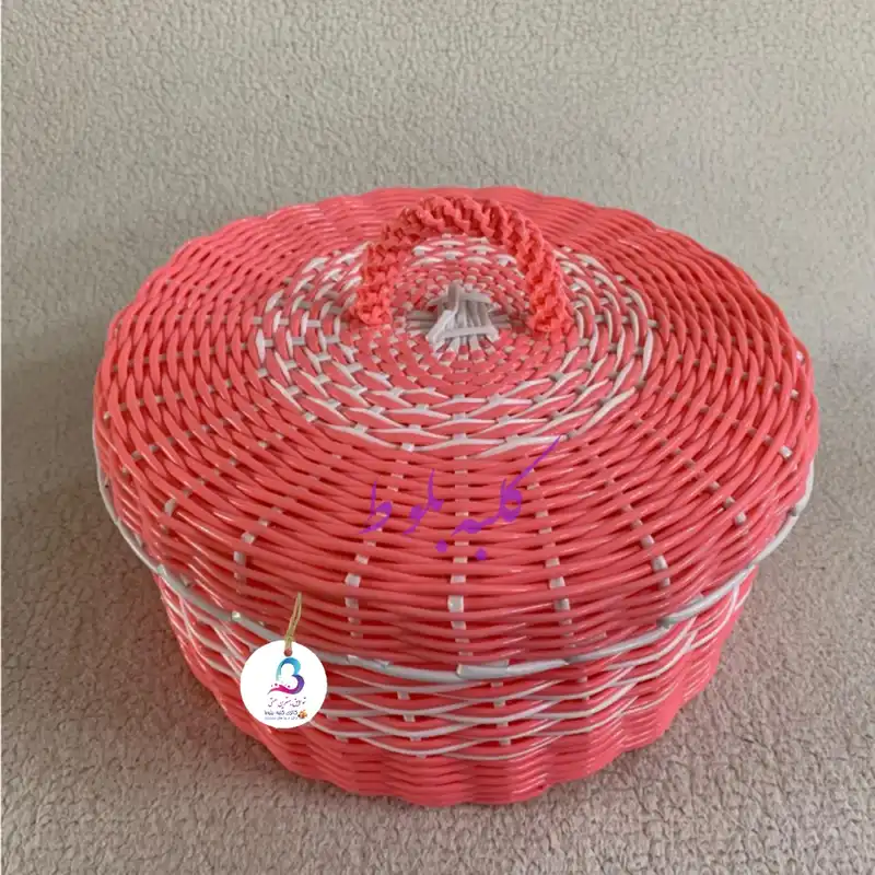 سبد حصیر بافی کلبه بلوط مدل مینو