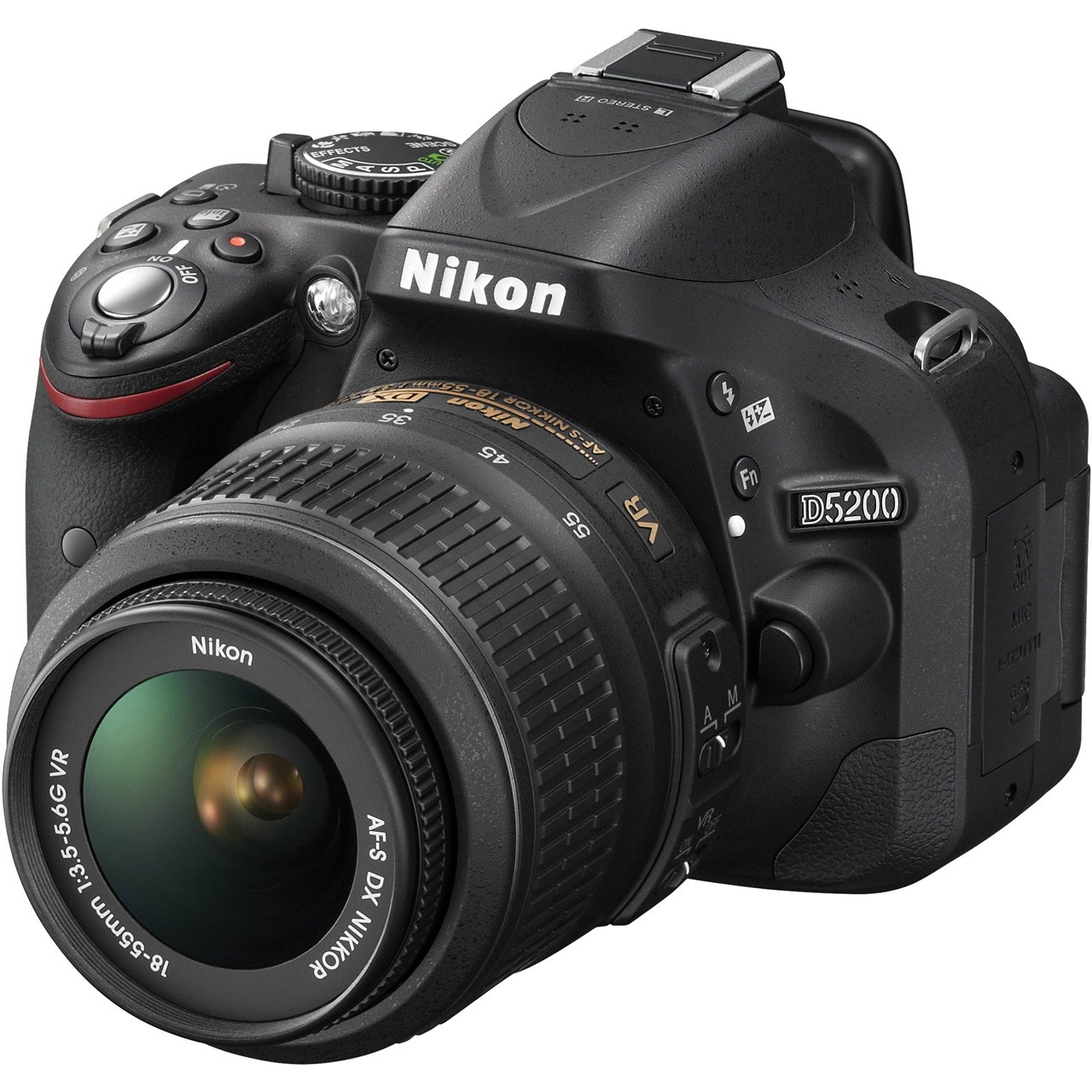 تصویر دوربین دیجیتال نیکون مدل D5200 به همراه لنز 18-55 VR II