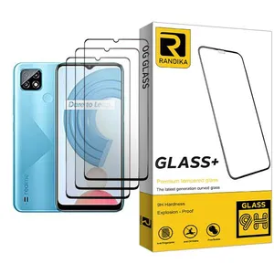 Randika Randika Glass MIX003 Screen Protector For Realme C21 Pack Of 3