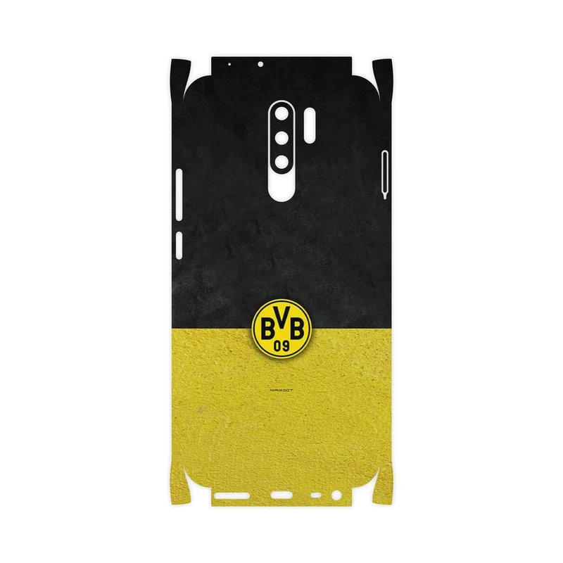 برچسب پوششی ماهوت مدل Borussia Dortmund FC-FullSkin مناسب برای گوشی موبایل شیائومی Redmi 9