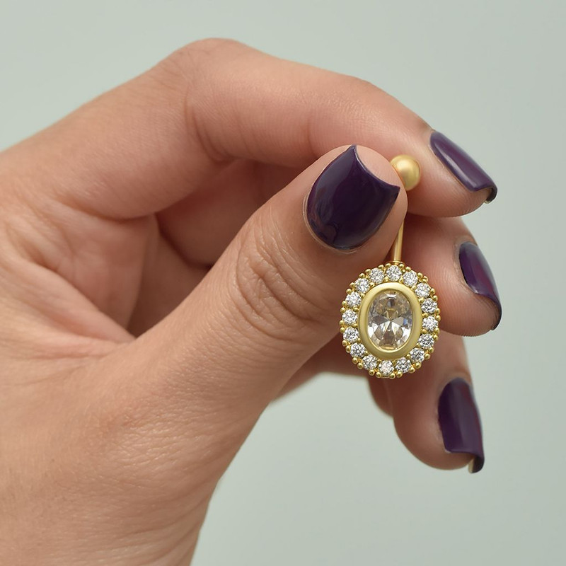 پیرسینگ ناف زنانه پایتخت مدل PS386_A2 پیرسینگ ناف زنانه پایتخت مدل PS386_A2