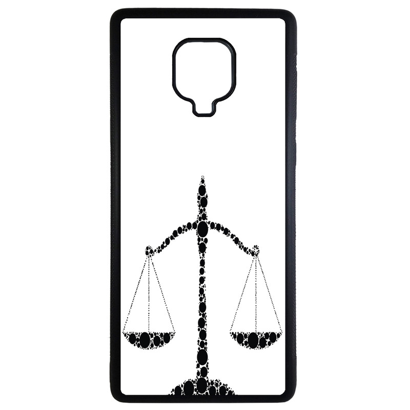 کاور طرح ترازوی عدالت کد 1146 مناسب برای گوشی موبایل شیائومی redmi note 9 pro/9s