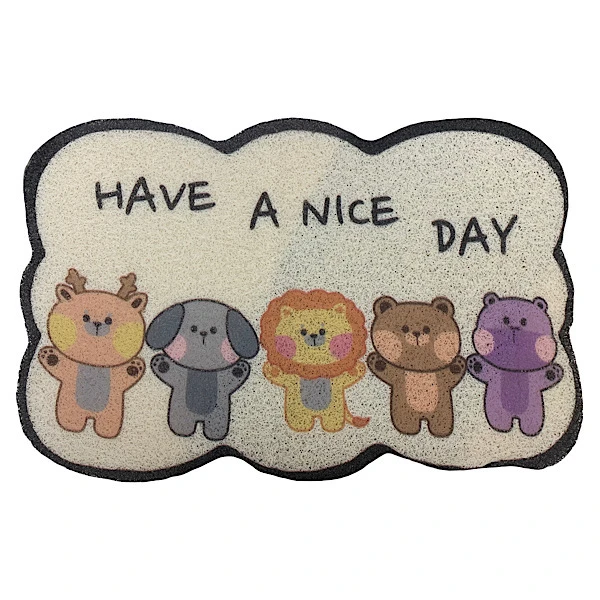 زیر انداز ظرف آب و غذای سگ و گربه طرح حیوانات کد 3