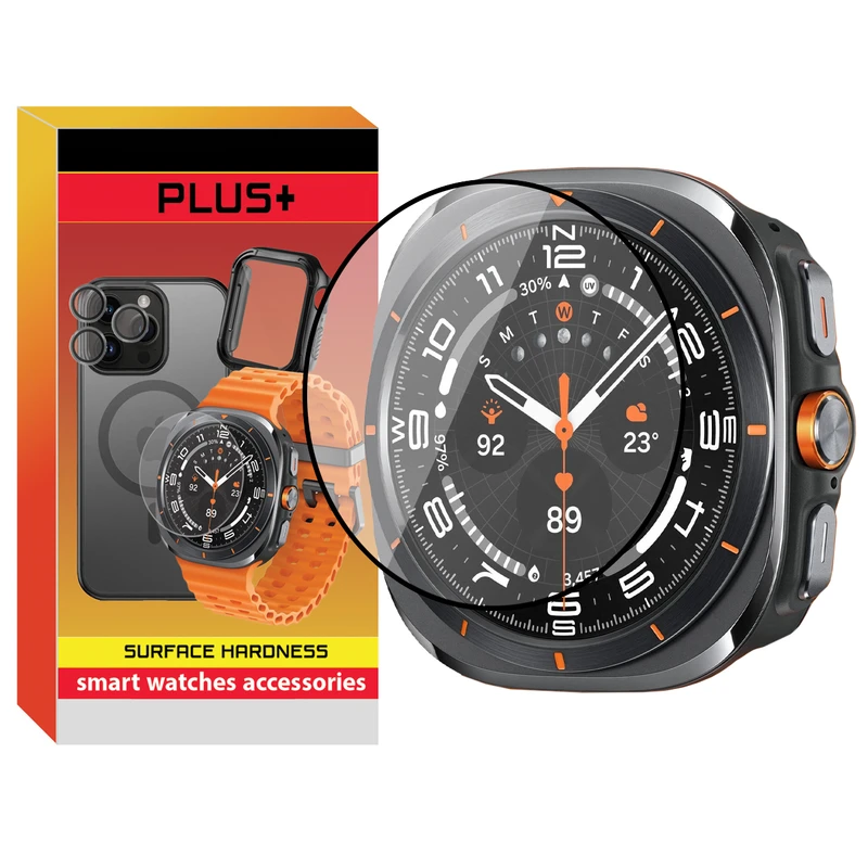 محافظ صفحه نمایش پلاس مدل Pmma-PL مناسب برای ساعت هوشمند سامسونگ Galaxy Watch 7 Ultra 47mm