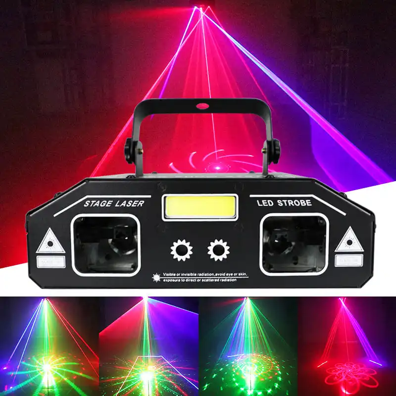 رقص نور مدل لیزری LASER SHOW SYSTEM LED STROBE YSH