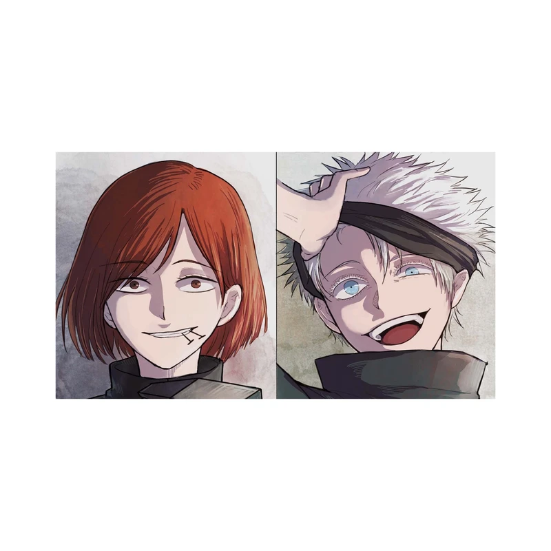 استیکر لپ تاپ و موبایل مدل انیمه جوجوتسو کایسن نوبارا کوگیساکی Jujutsu Kaisen Nobara Kugisaki کد 4092