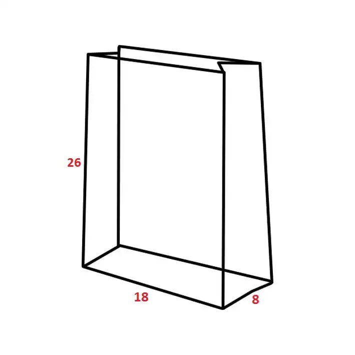 ساک هدیه مدل قلبی کد 007