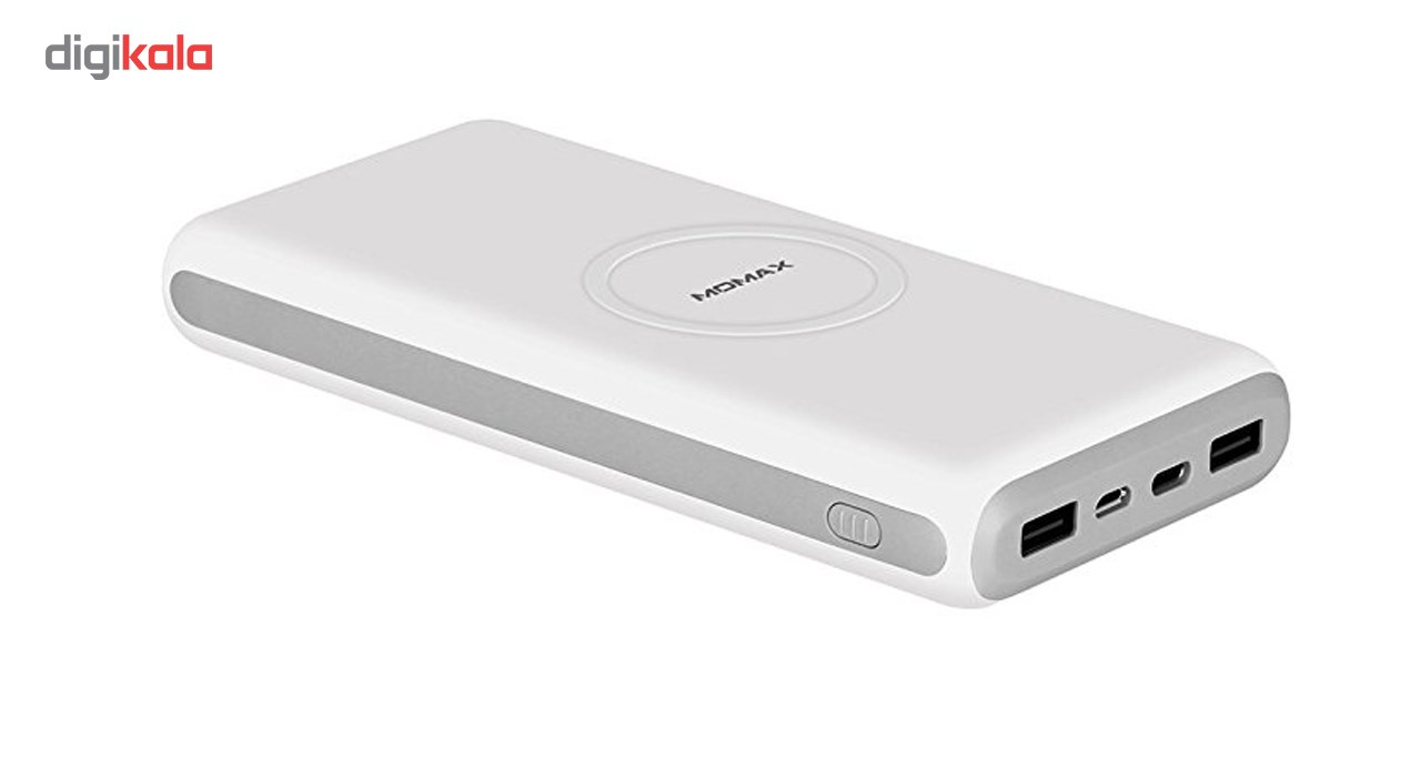 شارژر همراه بی سیم مومکس مدل Qpower 2X IP82D با ظرفیت 20000 میلی آمپر ساعت