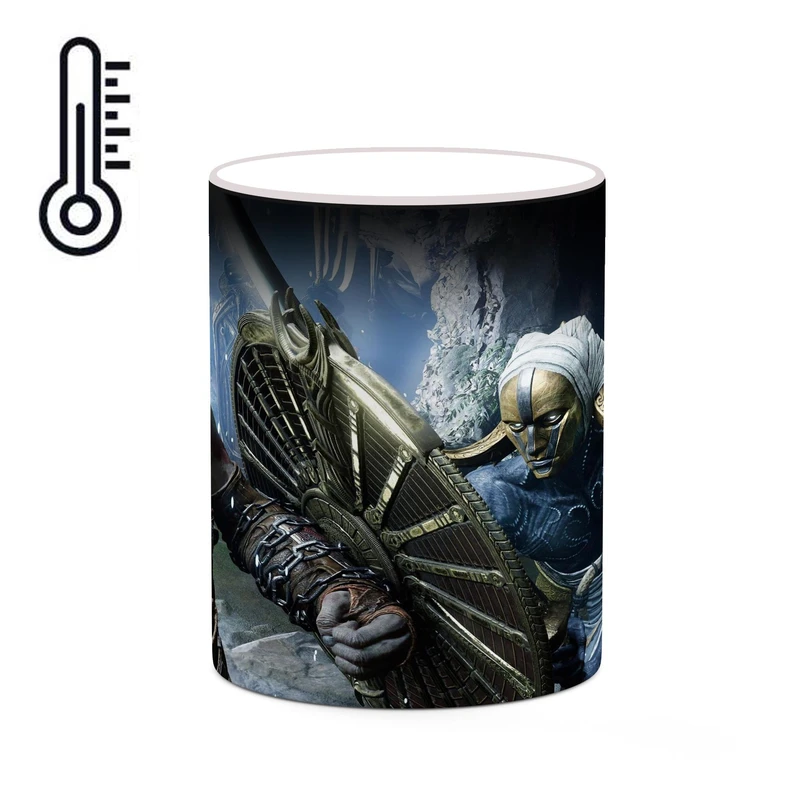 ماگ حرارتی کاکتی طرح گاد آف وار God Of War مدل mgh40537