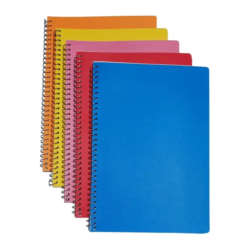 دفتر مشق 50 برگ مدل ساده مجموعه 5 عددی