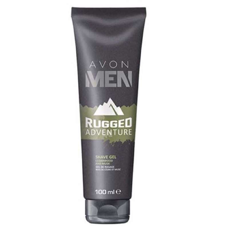 ژل اصلاح آون مدل Avon Men Rugged Adventure Shave Gel حجم 100 میلی لیتر