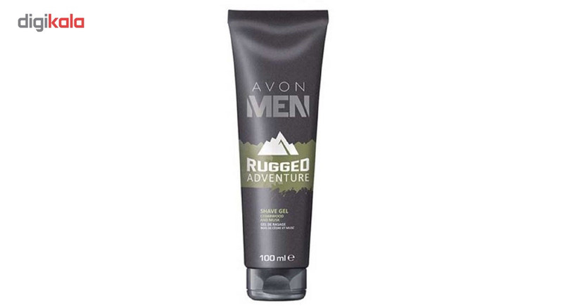 ژل اصلاح آون مدل Avon Men Rugged Adventure Shave Gel حجم 100 میلی لیتر