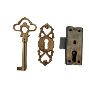 قفل کمدی مدل 104 طرح قلب مجموعه 3 عددی