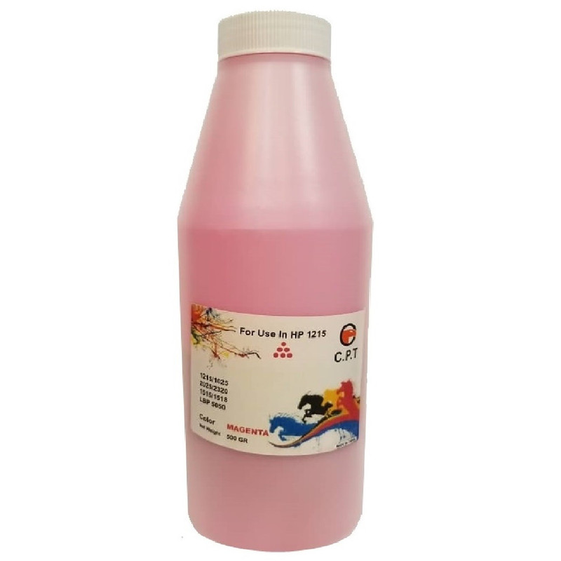 پودر شارژ  قرمز  500 گرمی سی.پی.تی مدل  1215