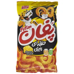 اسنک حلقه‌ ای پنیری پفان مقدار 60 گرم