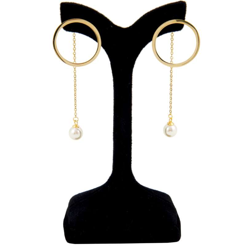 گوشواره بهارگالری مدل آویز مروارید