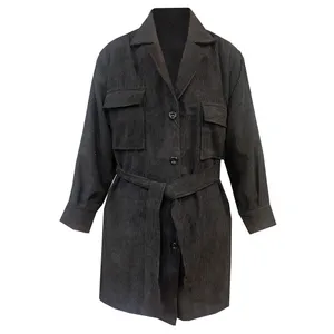 مانتو زنانه مدل افرا پاییزی کد 03