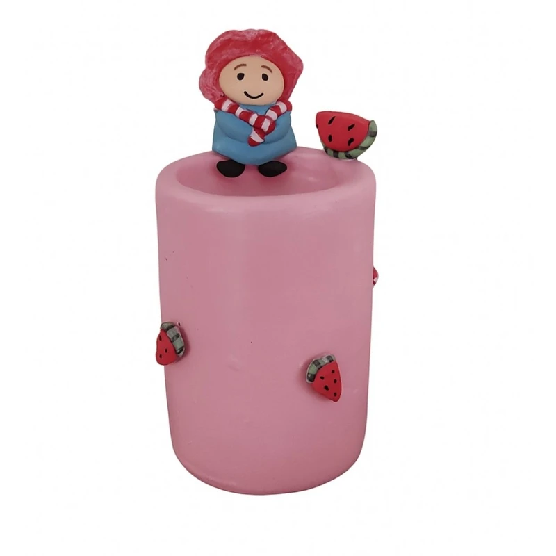 جاشمعی سفالی طرح هندوانه 