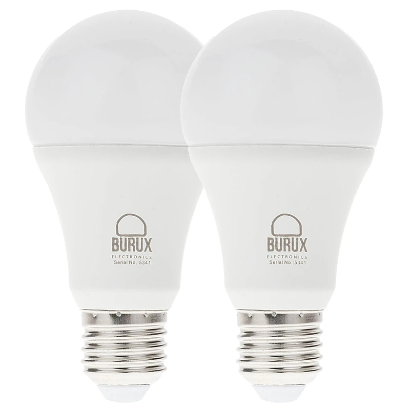 لامپ ال ای دی 12 وات بروکس مدل A60-PAIC بسته 2 عددی