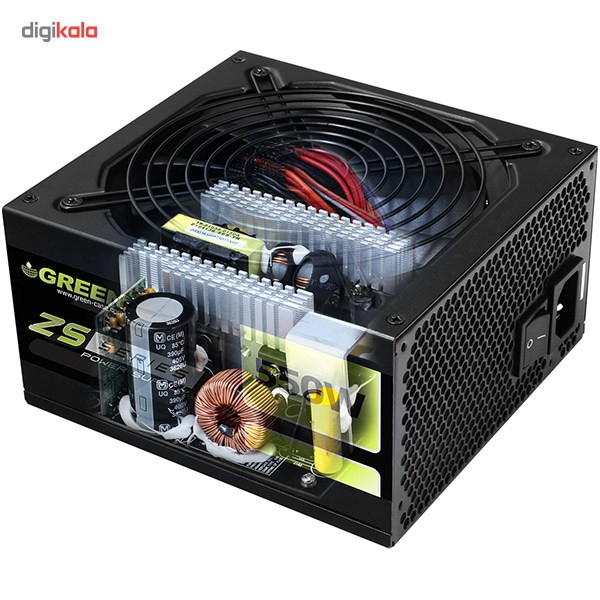 منبع تغذیه کامپیوتر گرین مدل GP550A-ZS